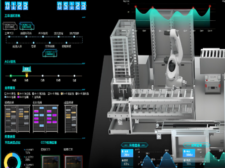 产线孪生可视化看板